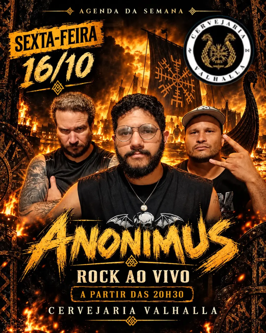 Flyer de Anonimus