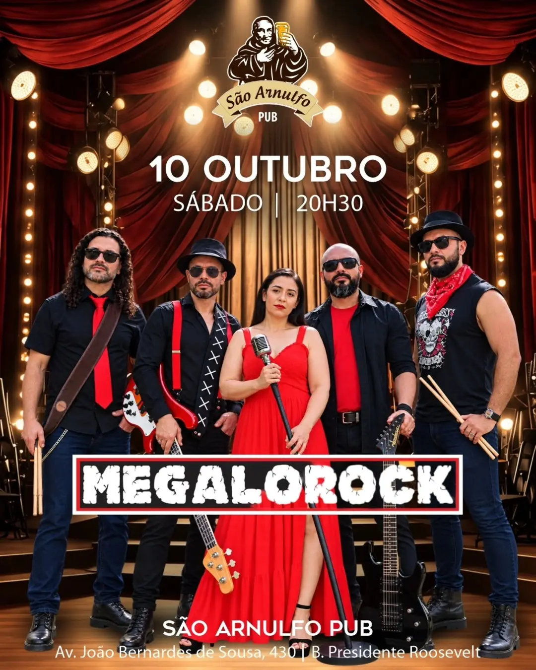 Flyer de Megalorock