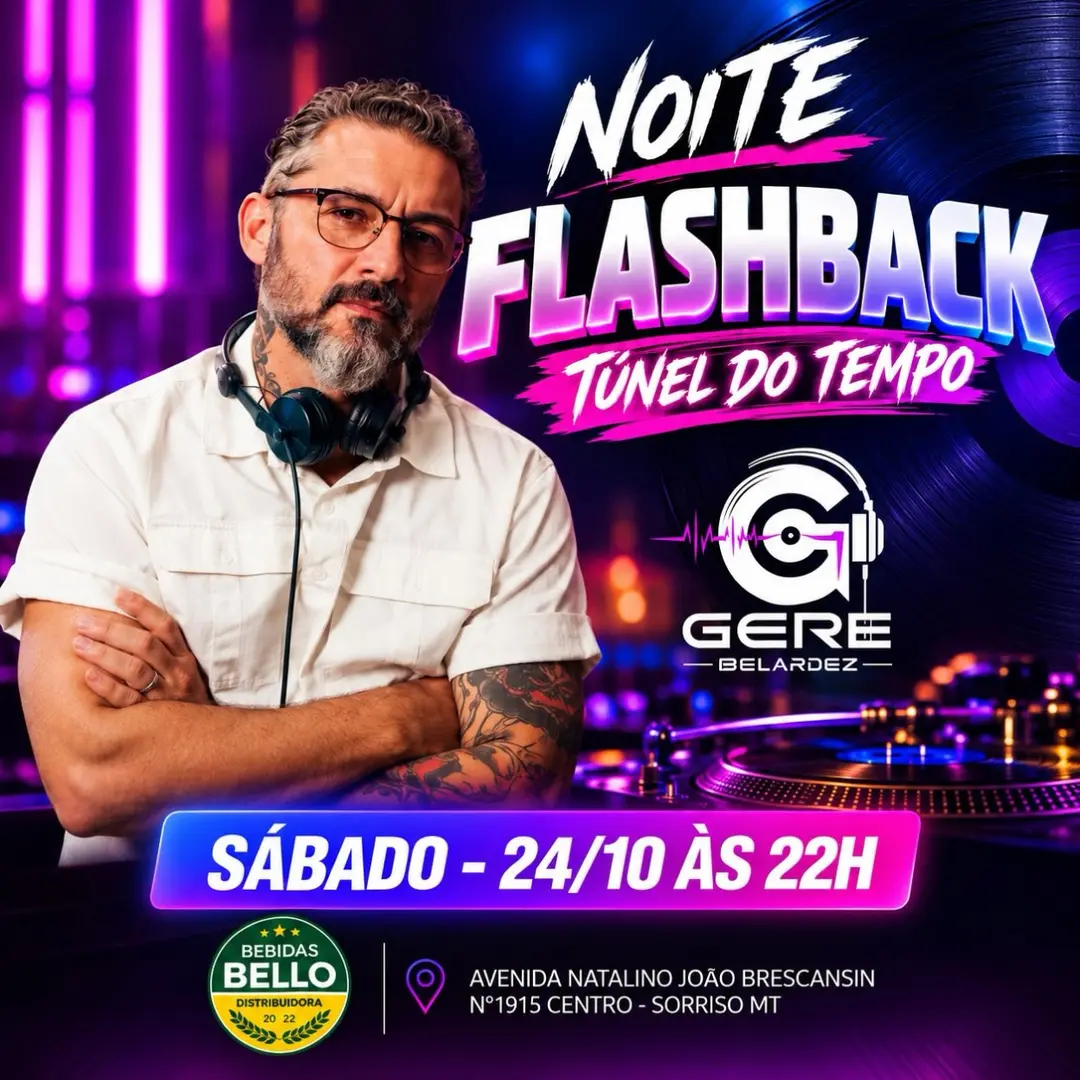 Flyer de DJ Gerê