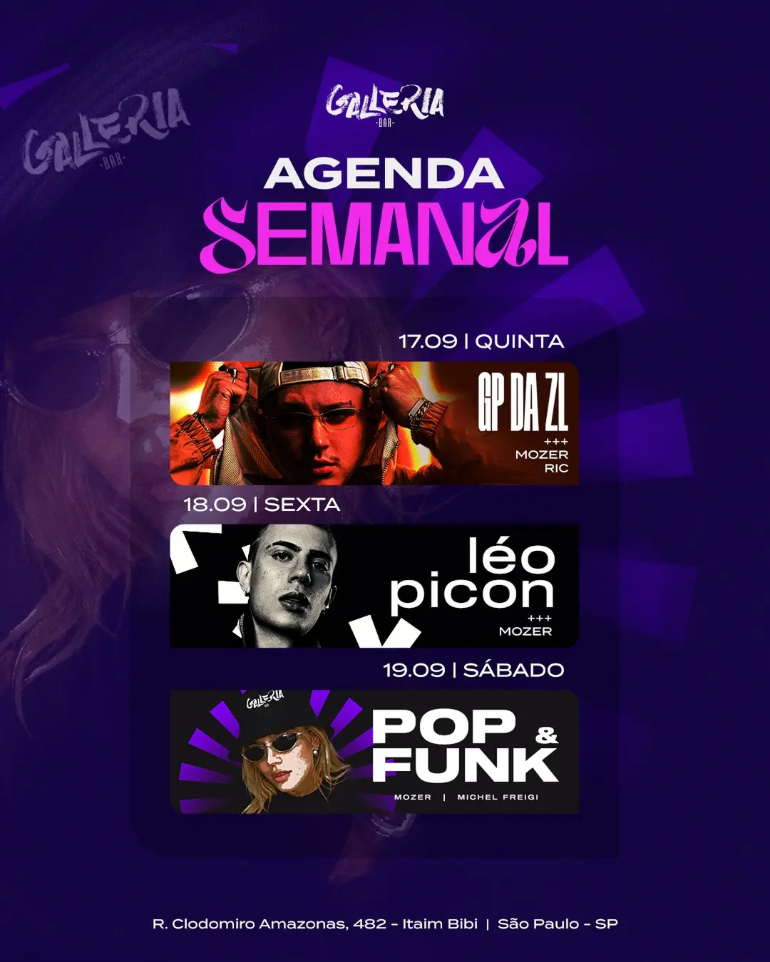 Flyer de Léo Picon e djmozer