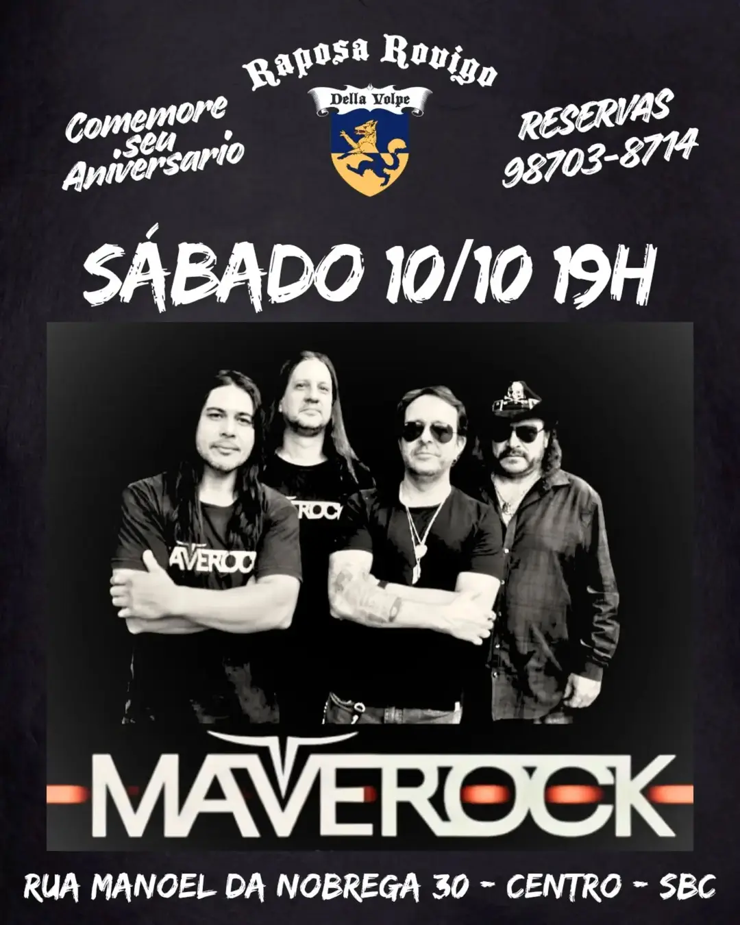 Flyer de Maverick Rock