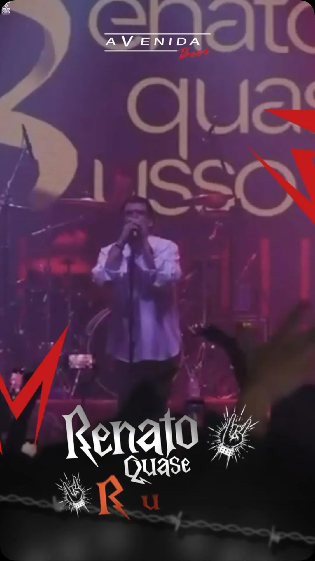 Flyer de Renato Quase Russo