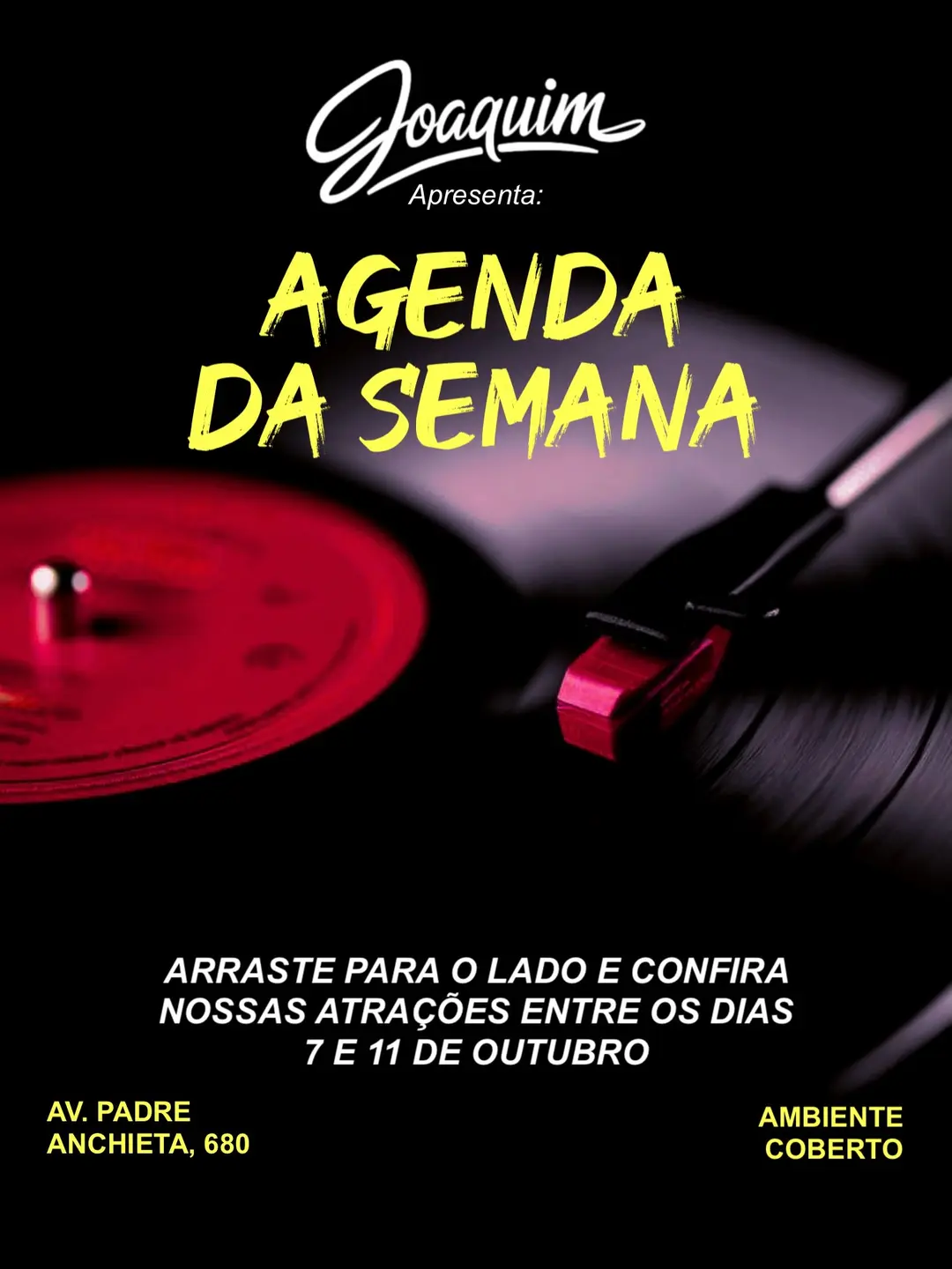 Flyer de Os Catetos
