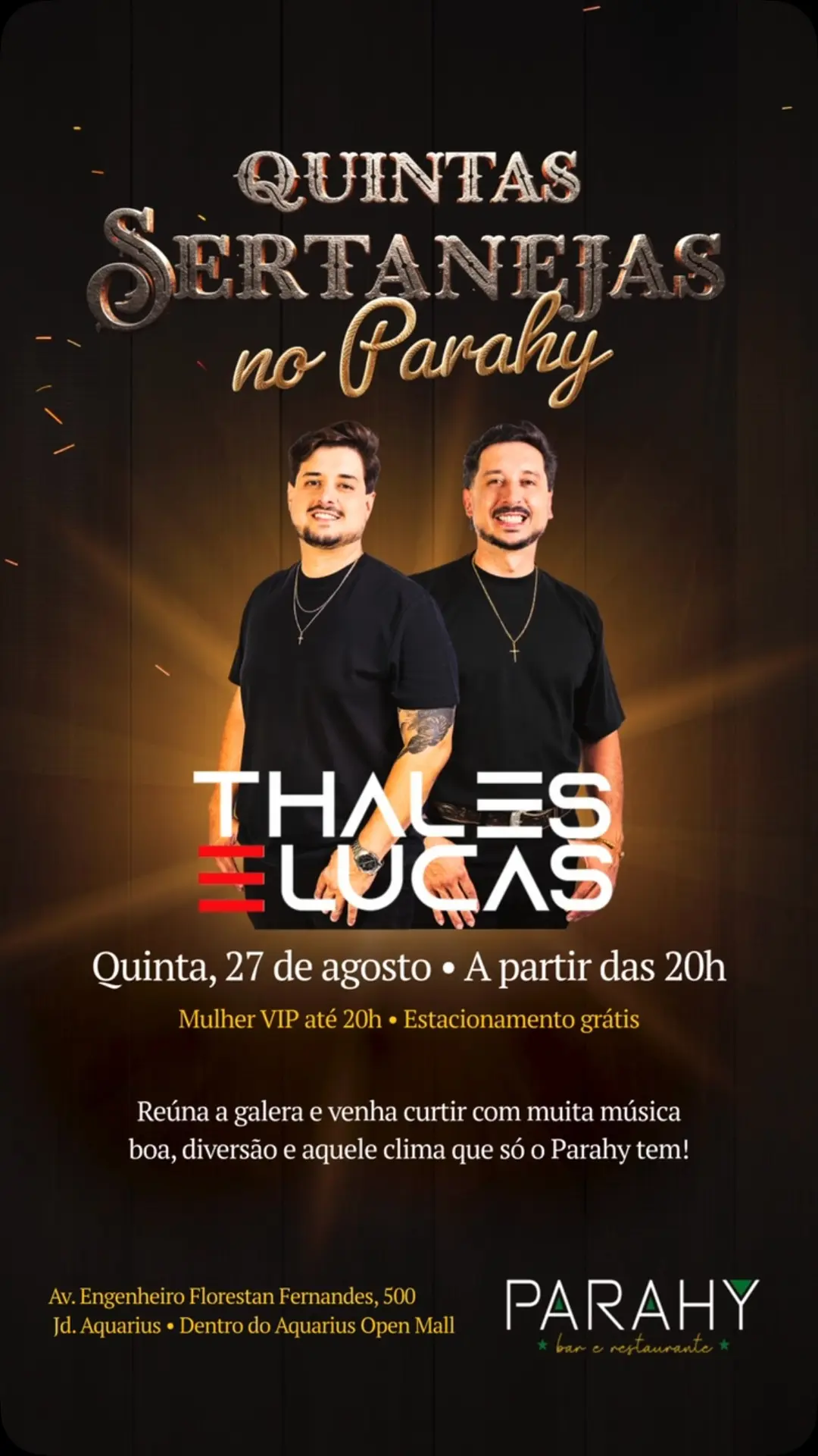 Flyer de Thales & Lucas