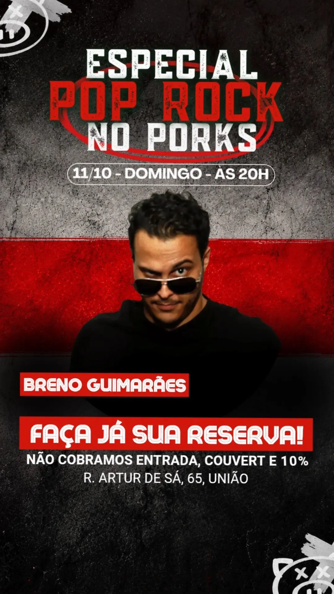 Flyer de Breno Guimarães