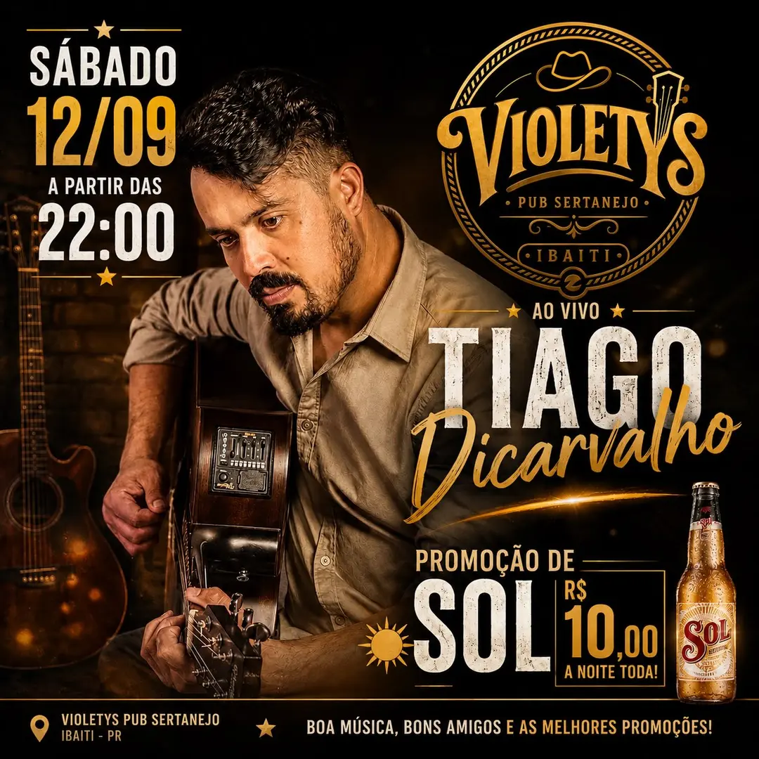 Flyer de TIAGO Dicarvalho