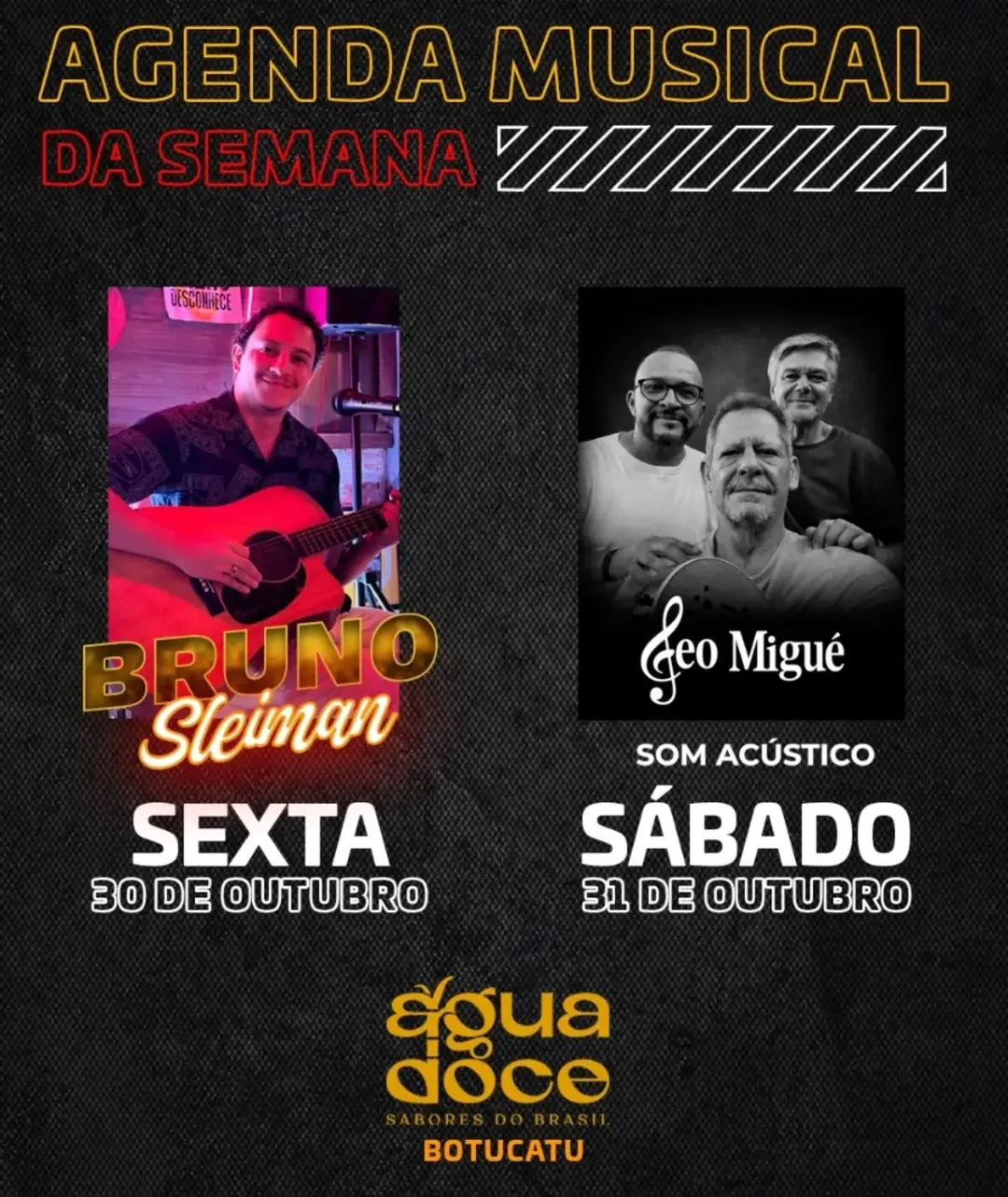 Flyer de Bruno Sleiman