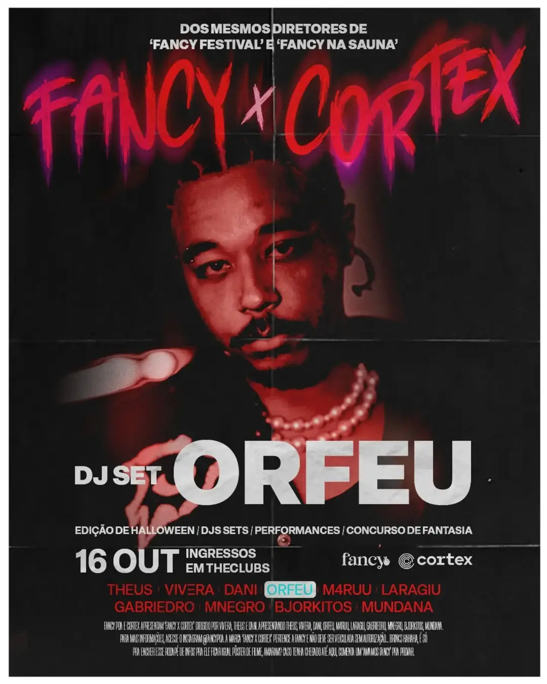 Flyer de Orfeu