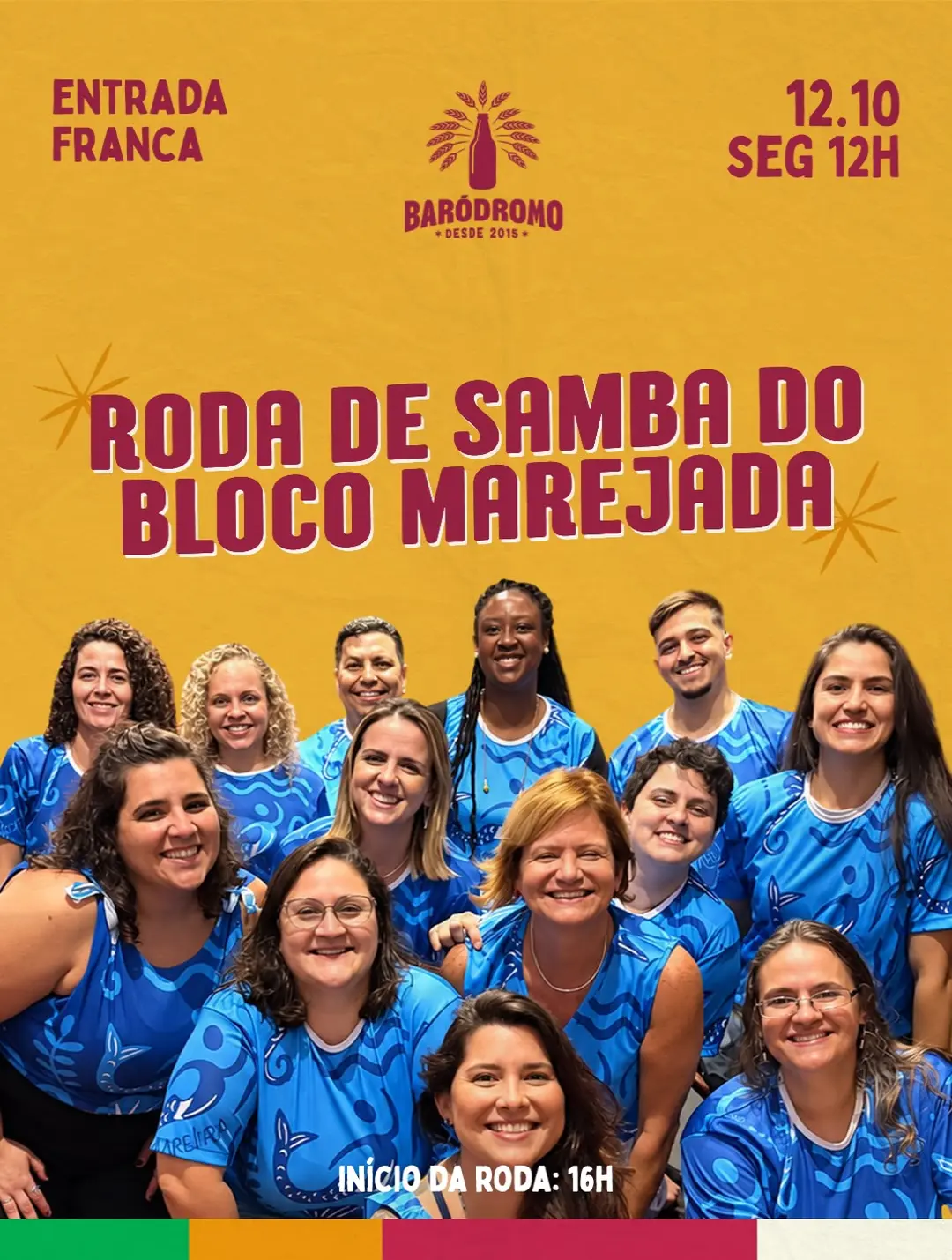 Flyer de Roda do Marejada