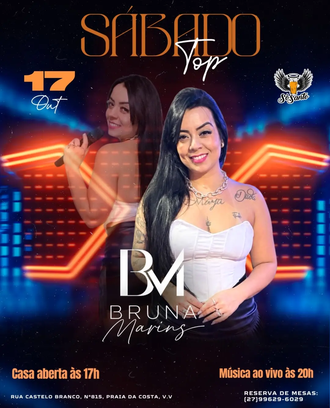 Flyer de Bruna Marins