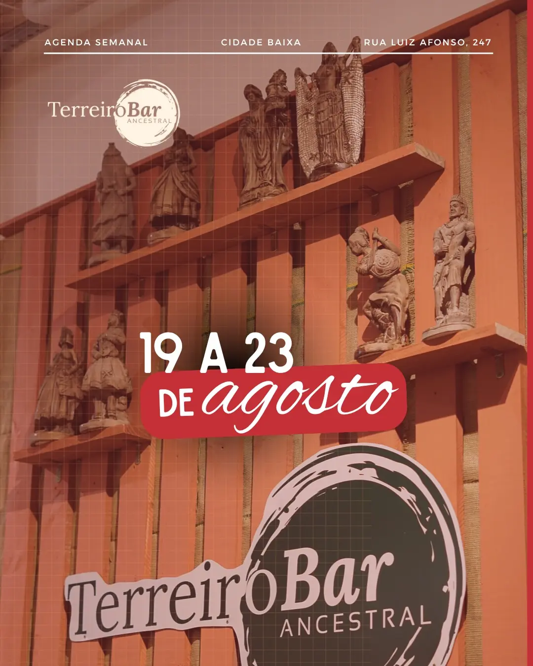 Flyer de Samba de Rolê