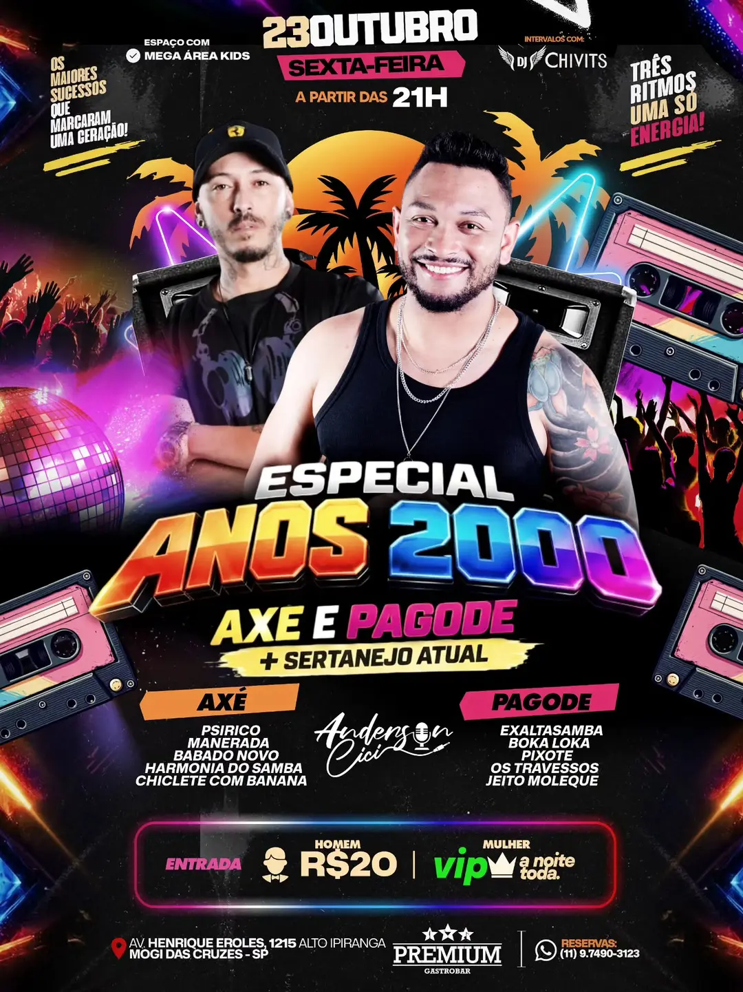 Flyer de Anderson Cici