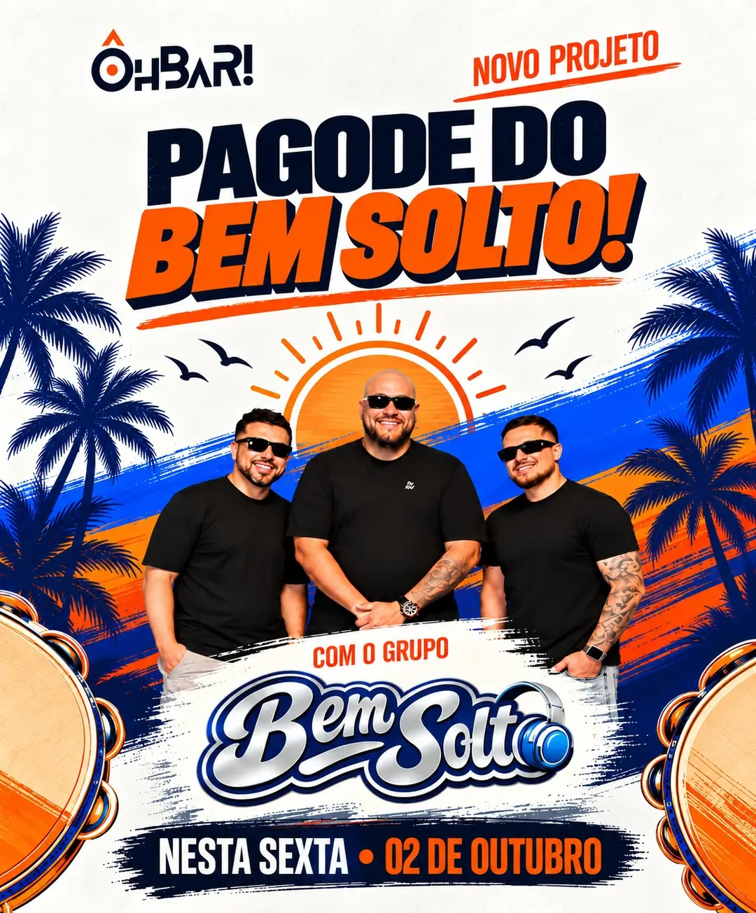 Flyer de Grupo Bem Solto