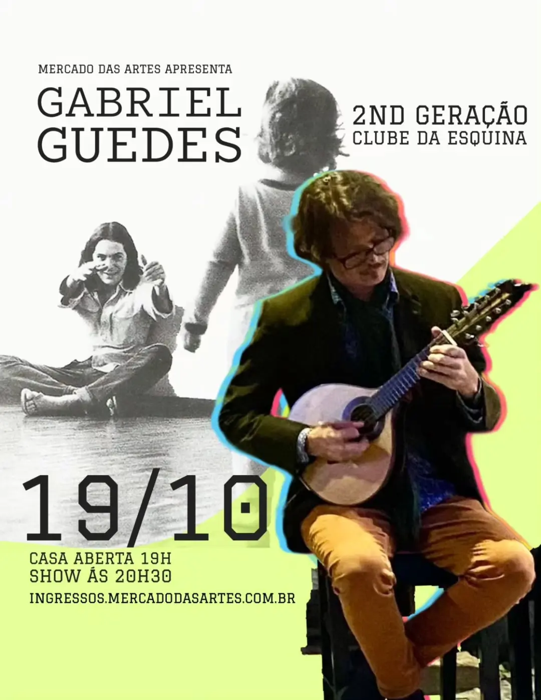 Flyer de Gabriel Guedes