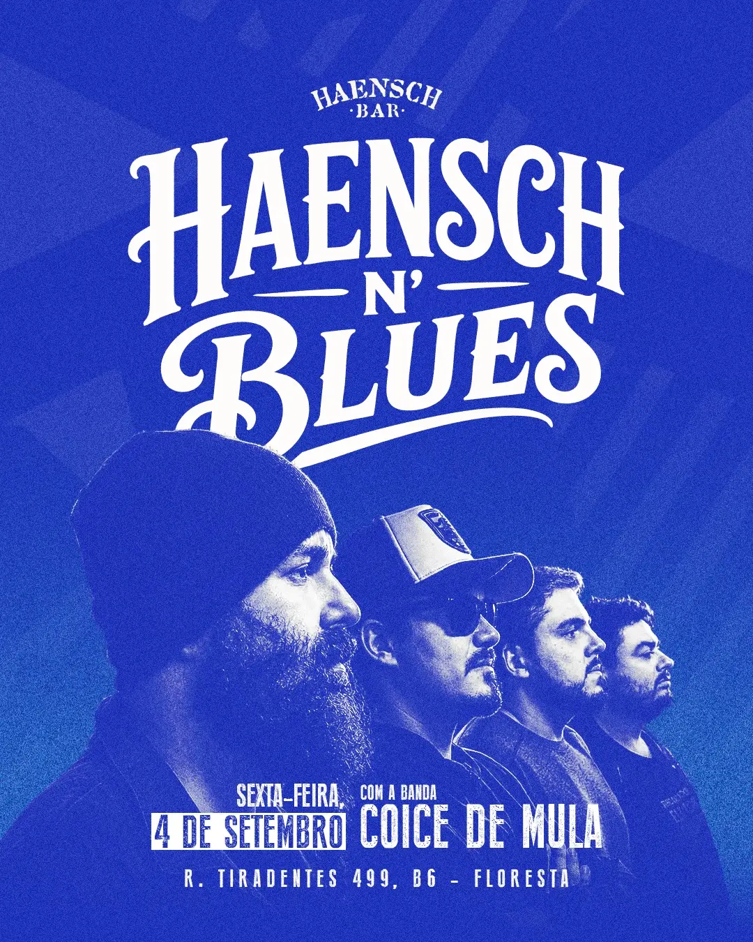 Flyer de Coice de Mula Blues