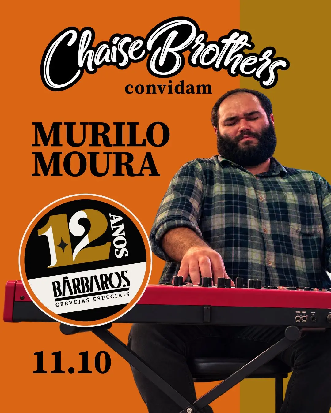 Flyer de Murilo Moura
