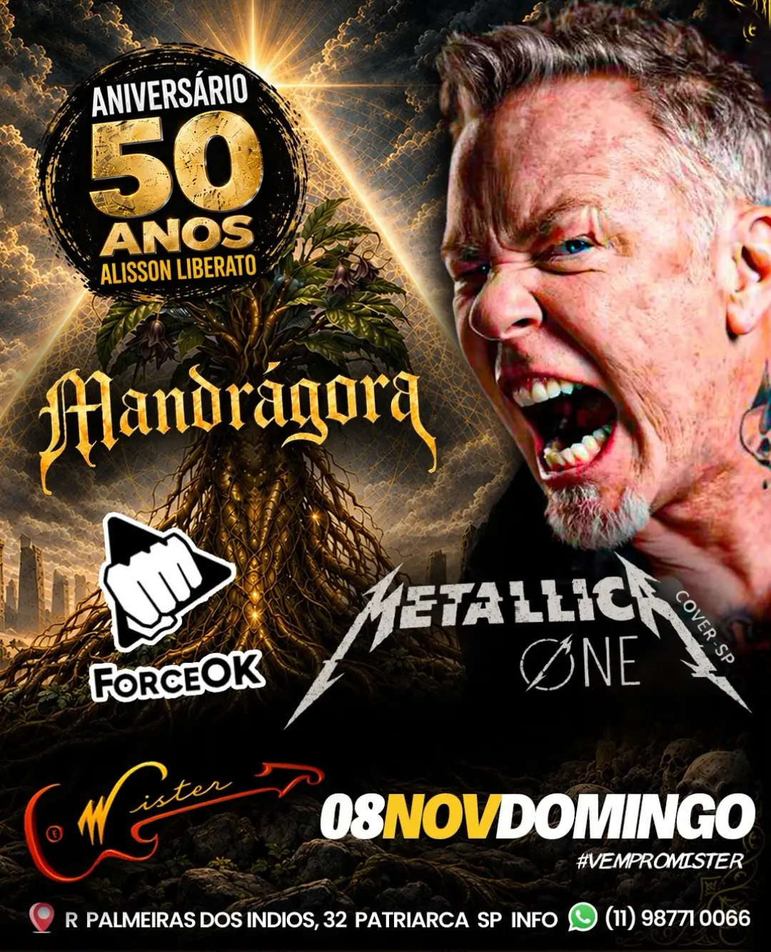 Flyer de One, Mandragora e ForceOK