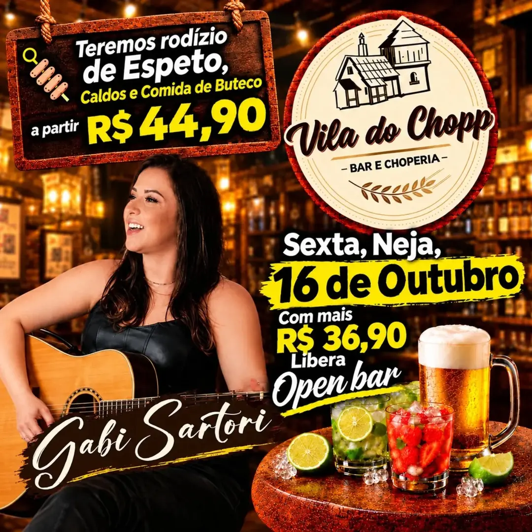 Flyer de Gaby Sartori