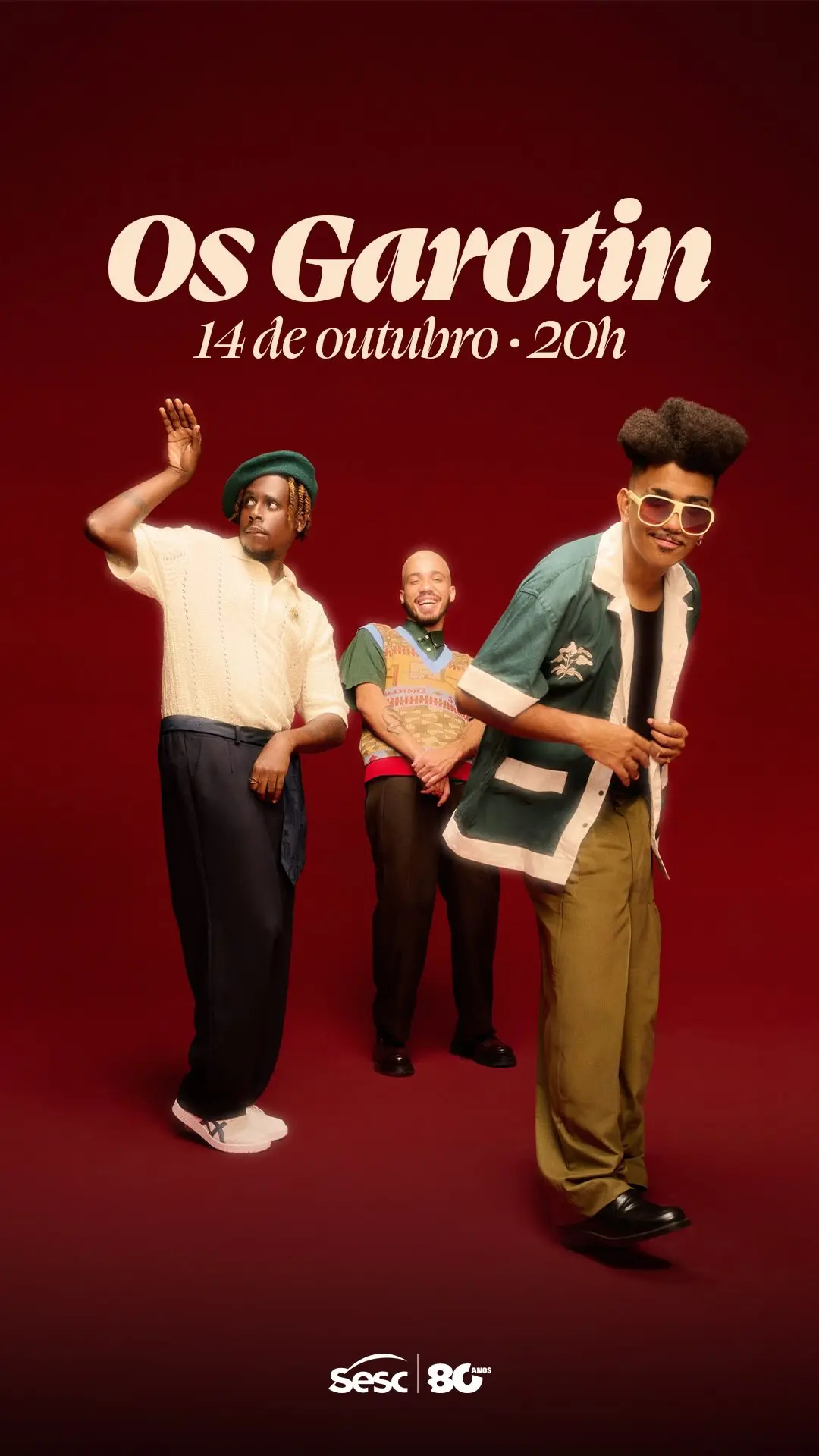Flyer de Os Garotin