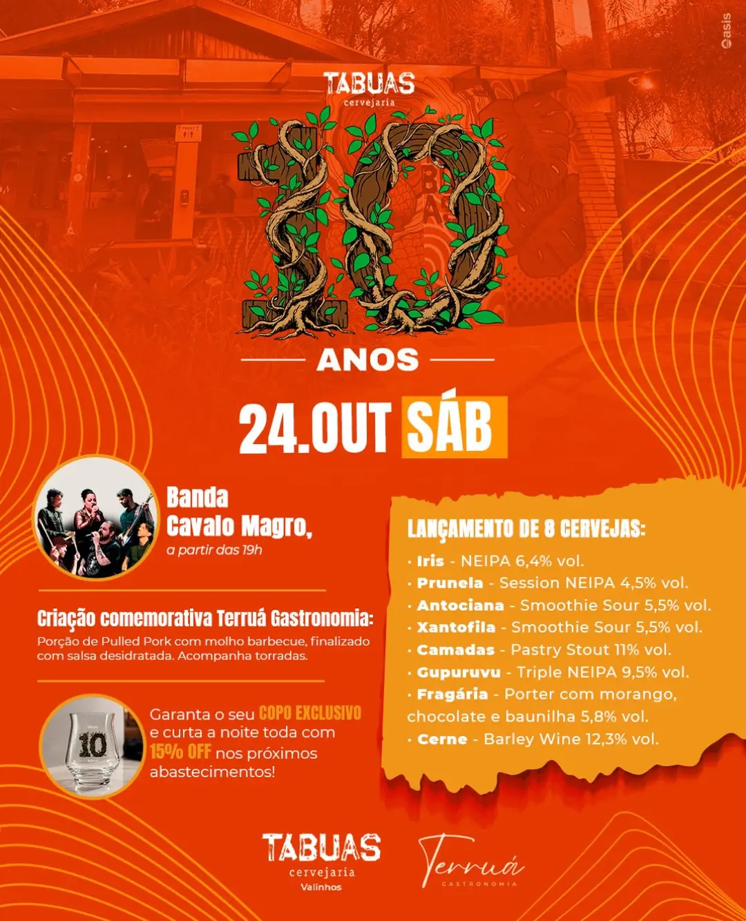 Flyer de Cavalo Magro