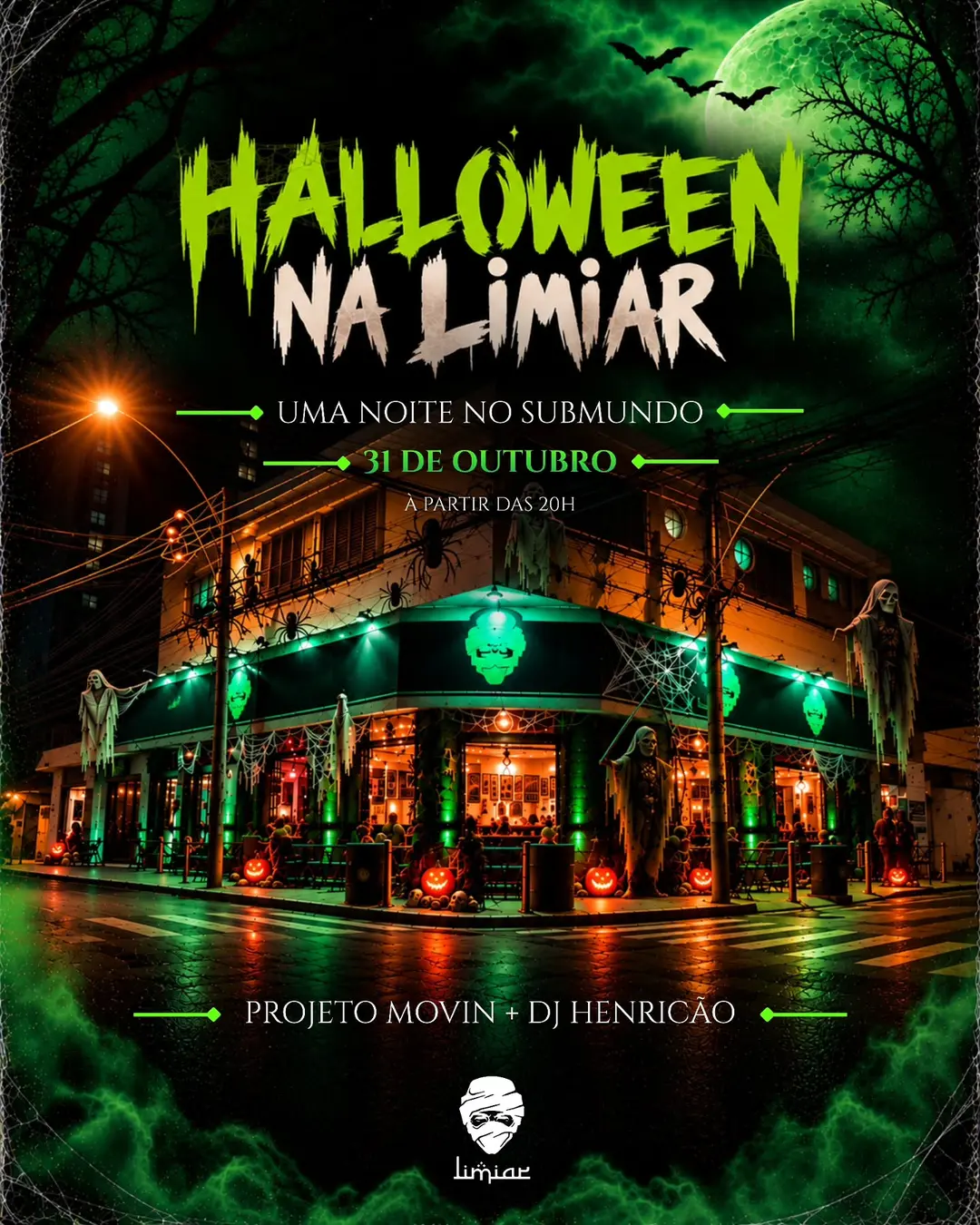 Flyer de Igao & Tati, Plus Beatz e DJ Henricão