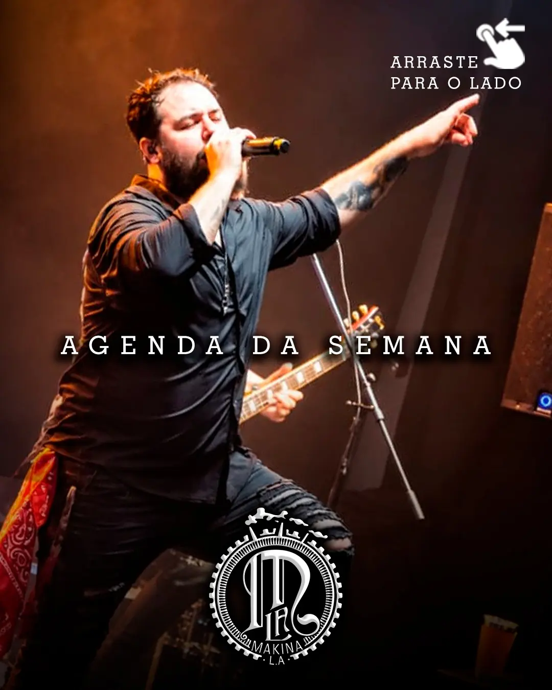 Flyer de Makina L.A.