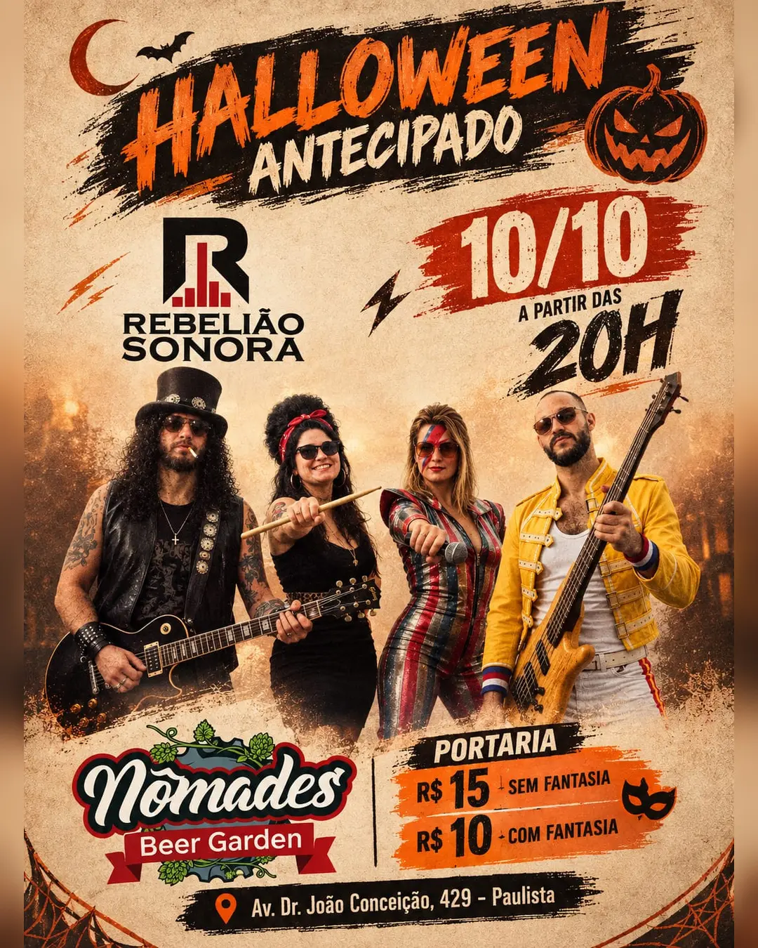Flyer de Rebelião Sonora