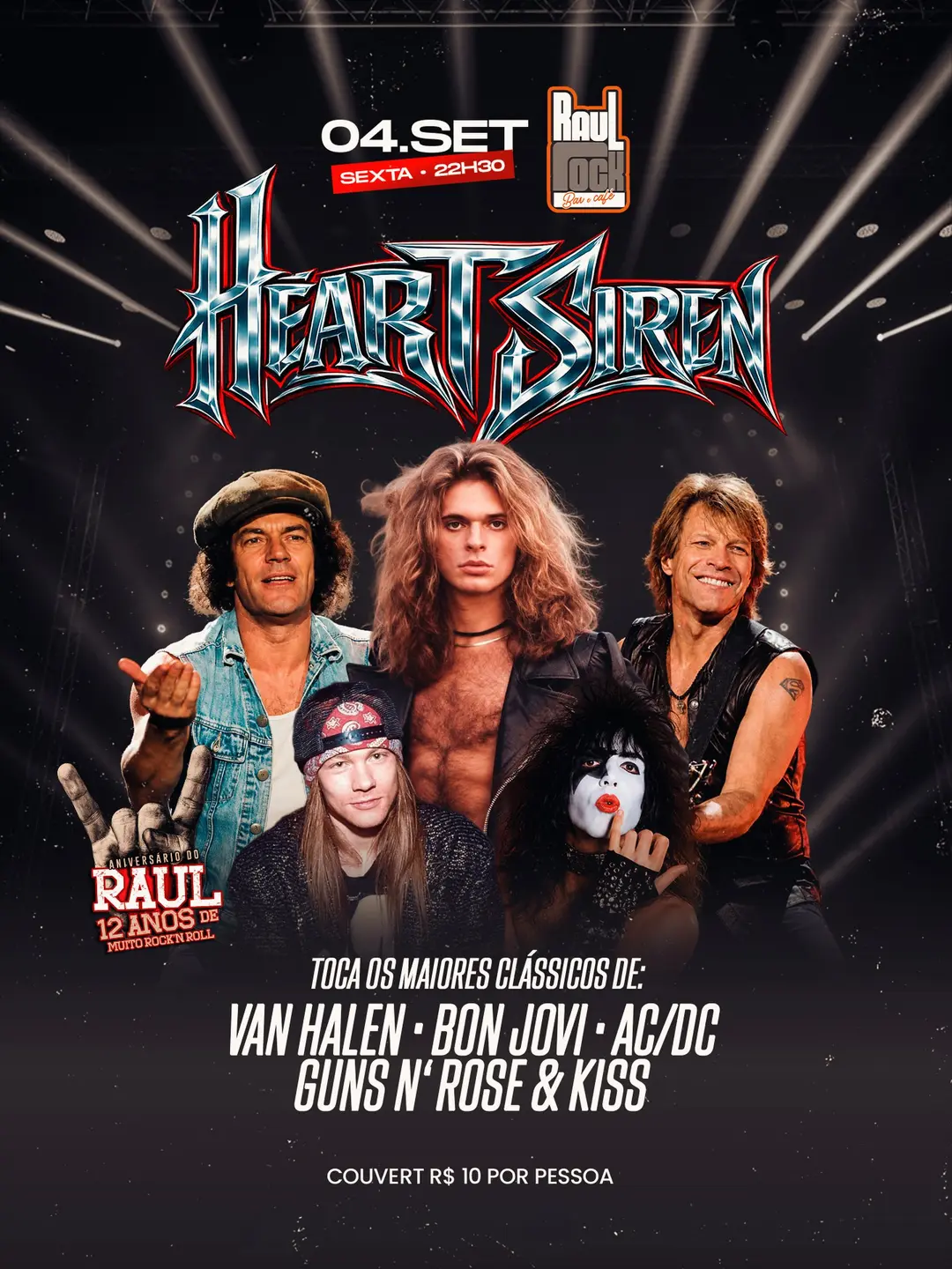 Flyer de Heart Siren