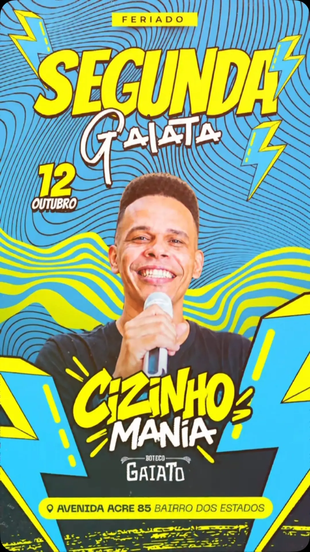 Flyer de Cizinho Mania