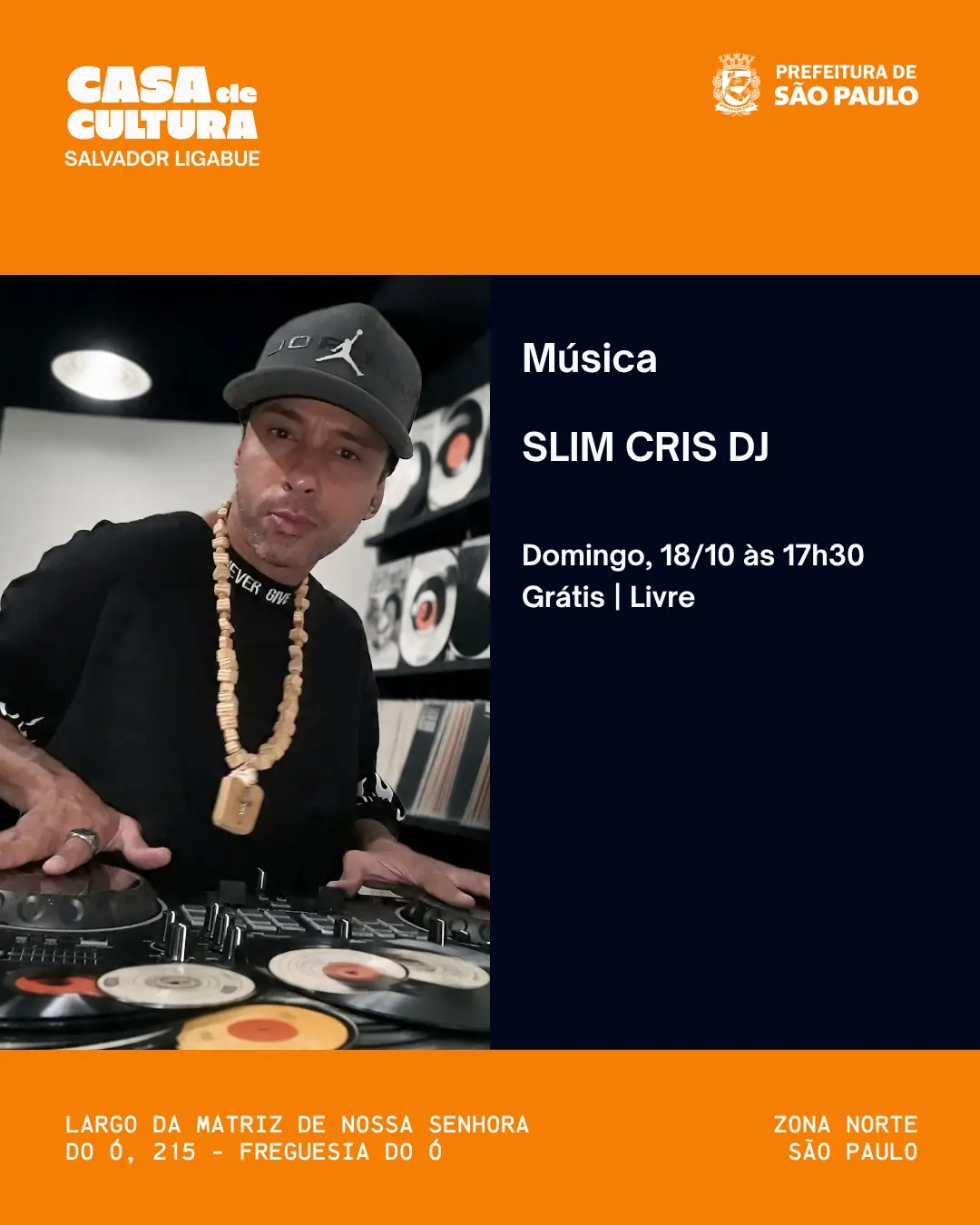 Flyer de Slim Cris DJ