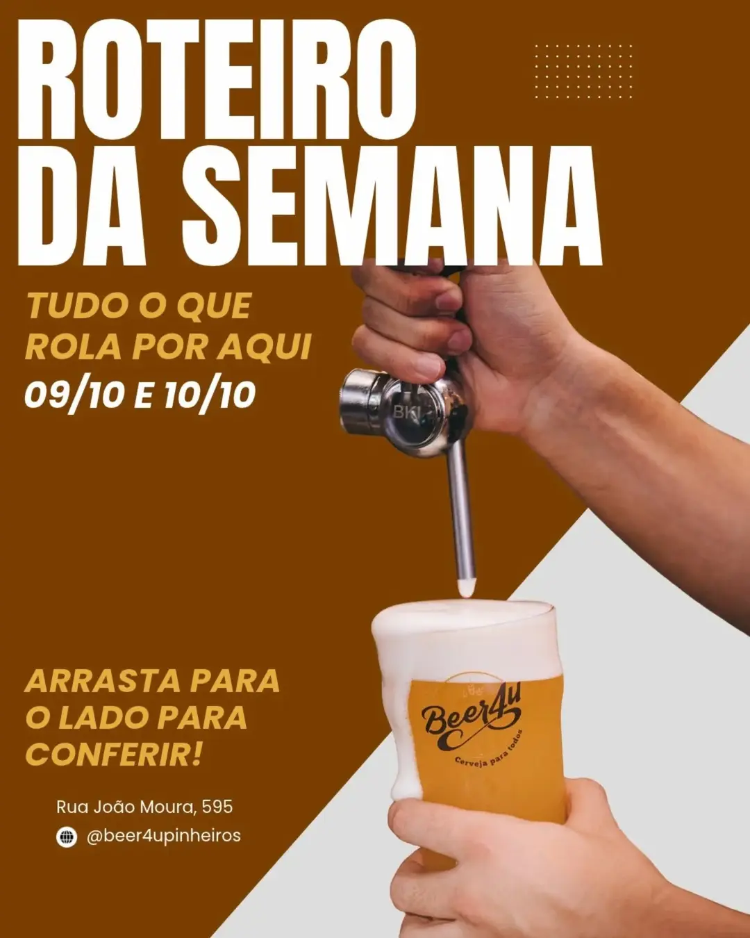 Flyer de Clederson Vieira