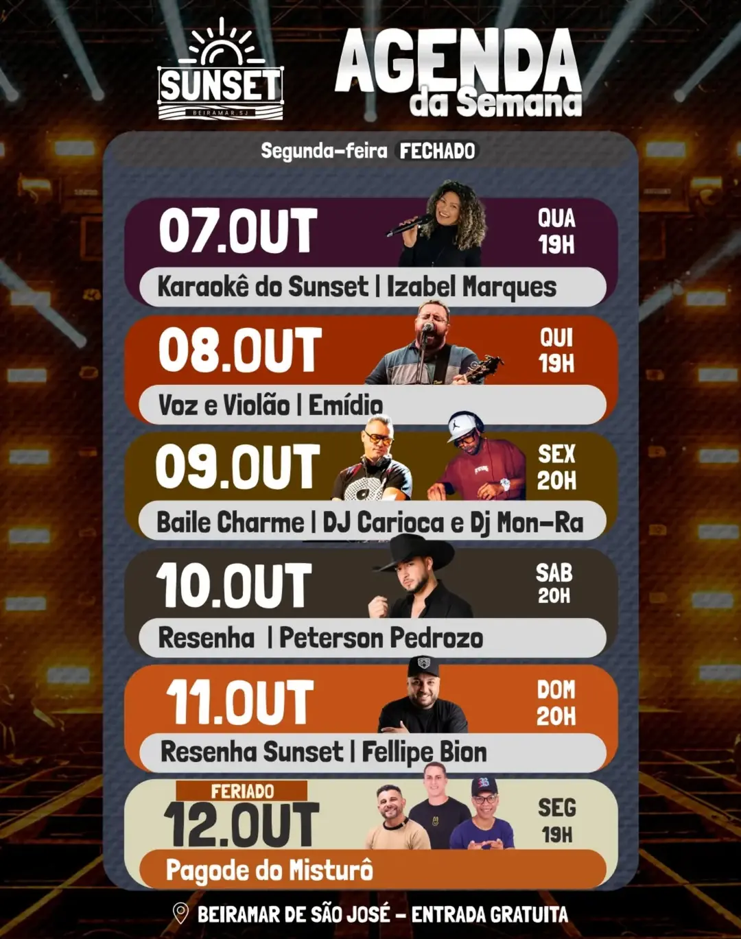 Flyer de Fellipe Bion