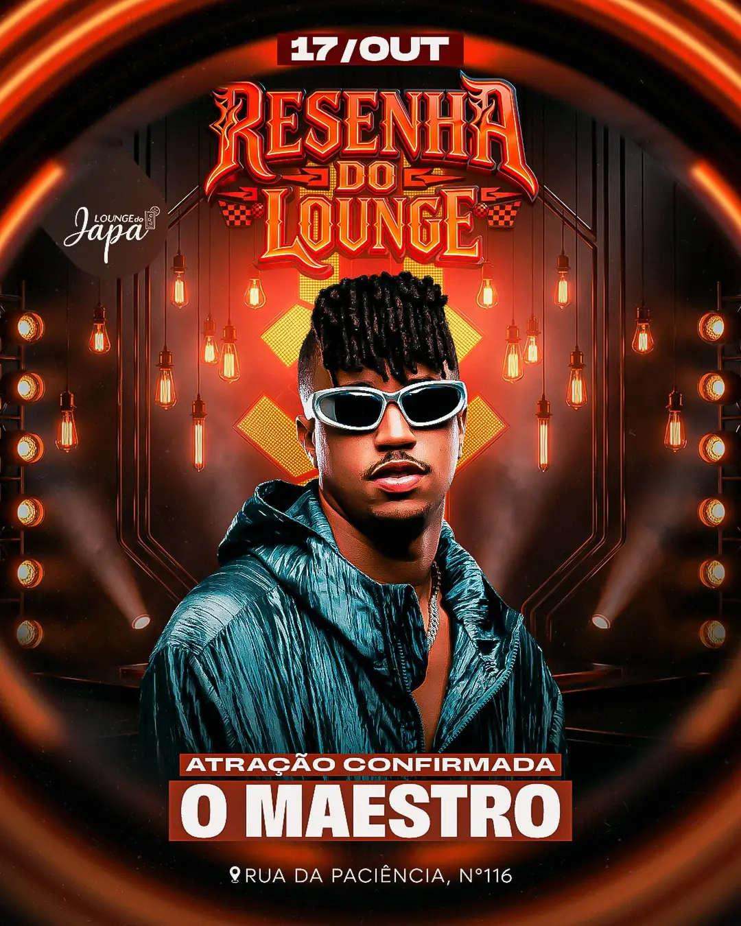 Flyer de Maestro, omaestrooficial e Adamá do Pagode