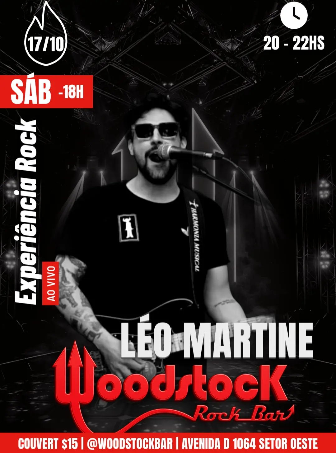 Flyer de Leo Martine