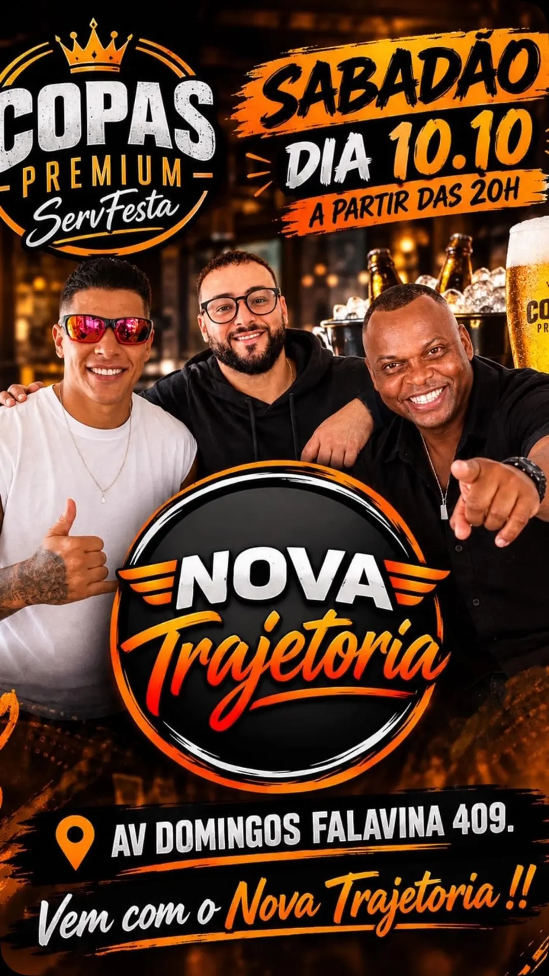Flyer de Grupo Nova Trajetoria