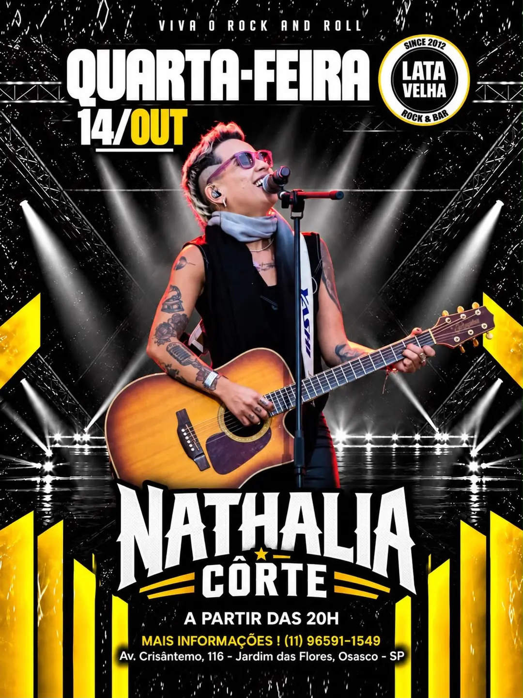 Flyer de Nathalia Côrte