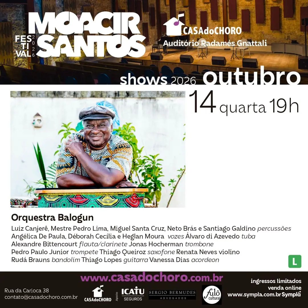 Flyer de Orquestra Balogun