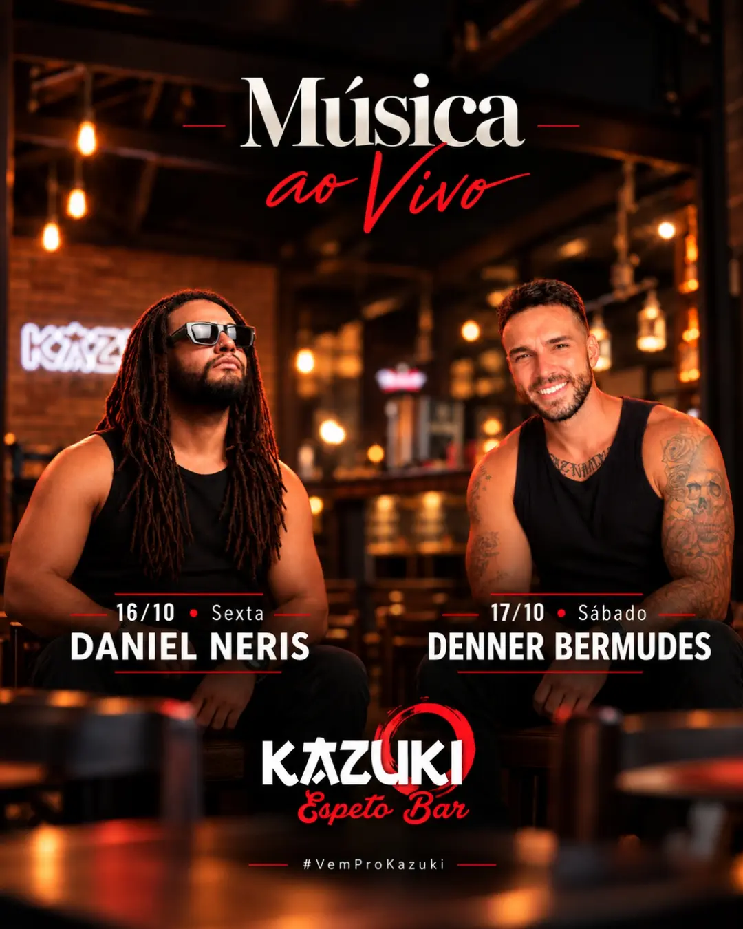 Flyer de Denner Bermudes