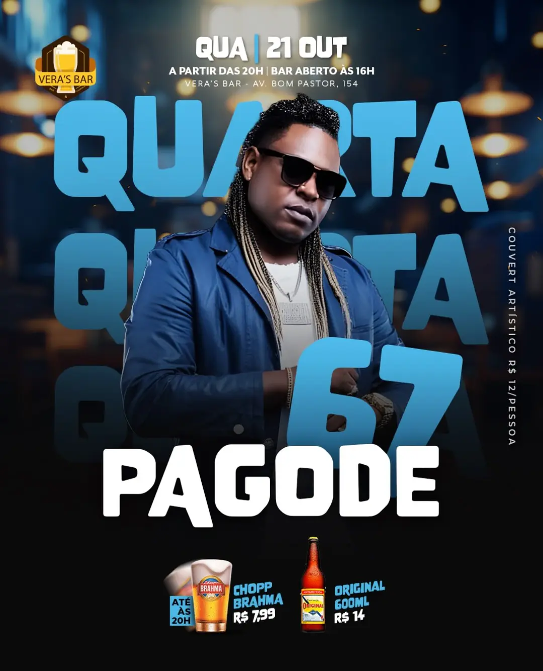Flyer de Pagode 67