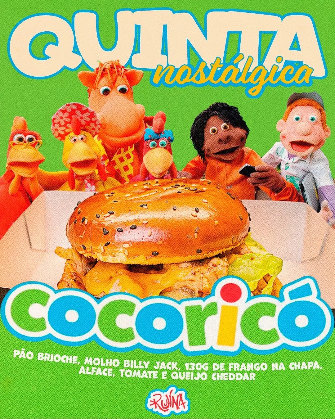 Flyer de Cocoricó