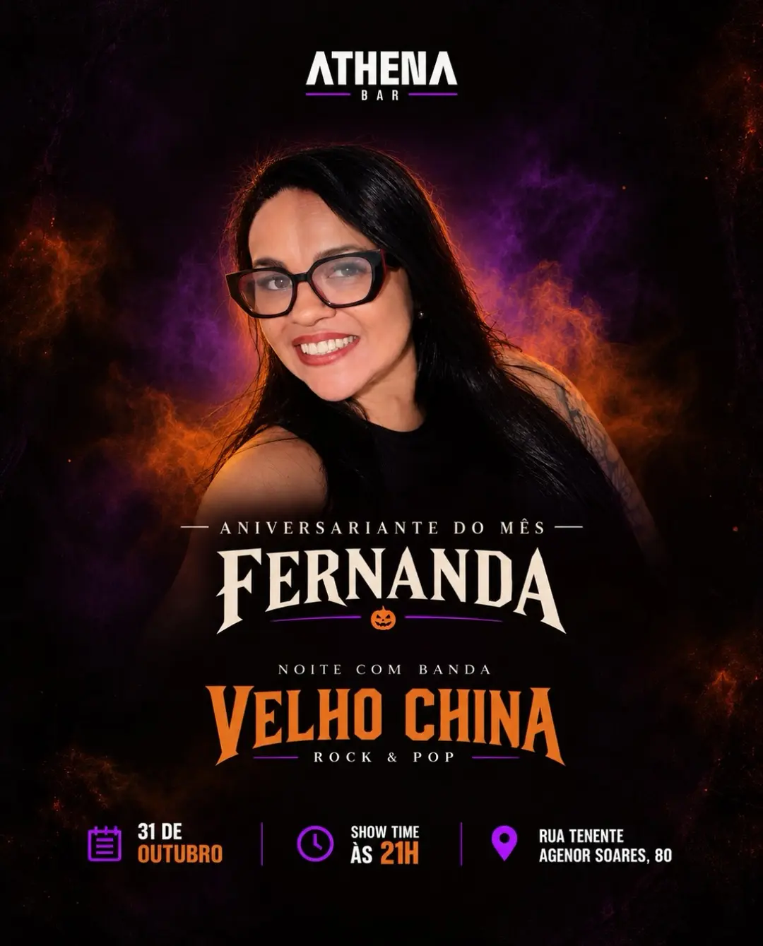 Flyer de Banda Velho China