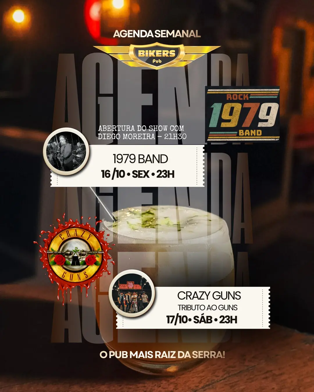 Flyer de Diego Moreira e 1979