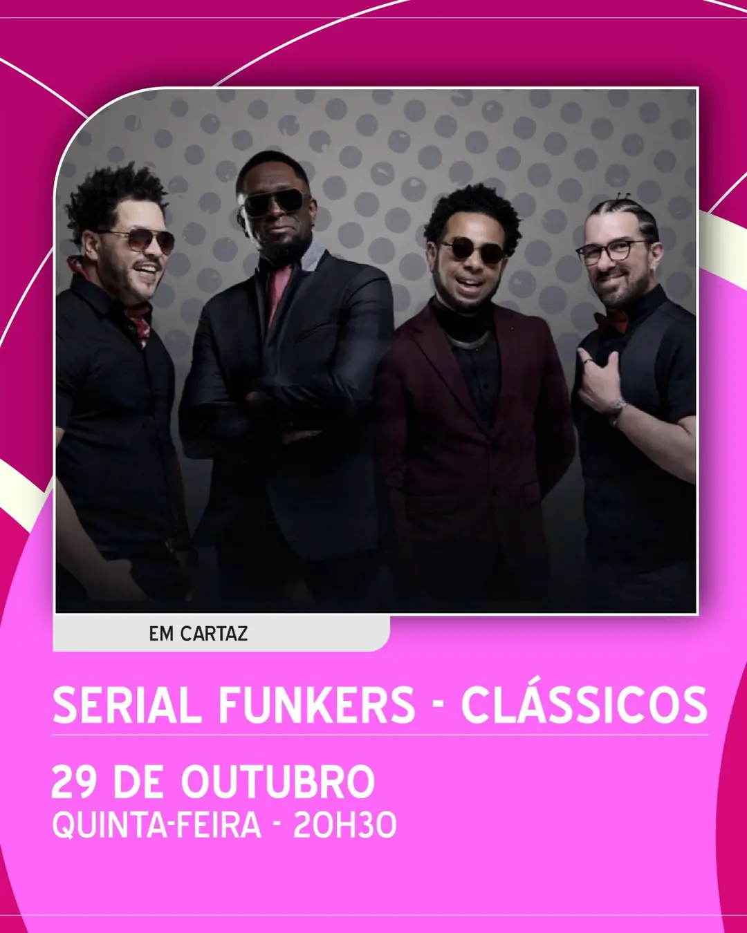 Flyer de Serial Funkers