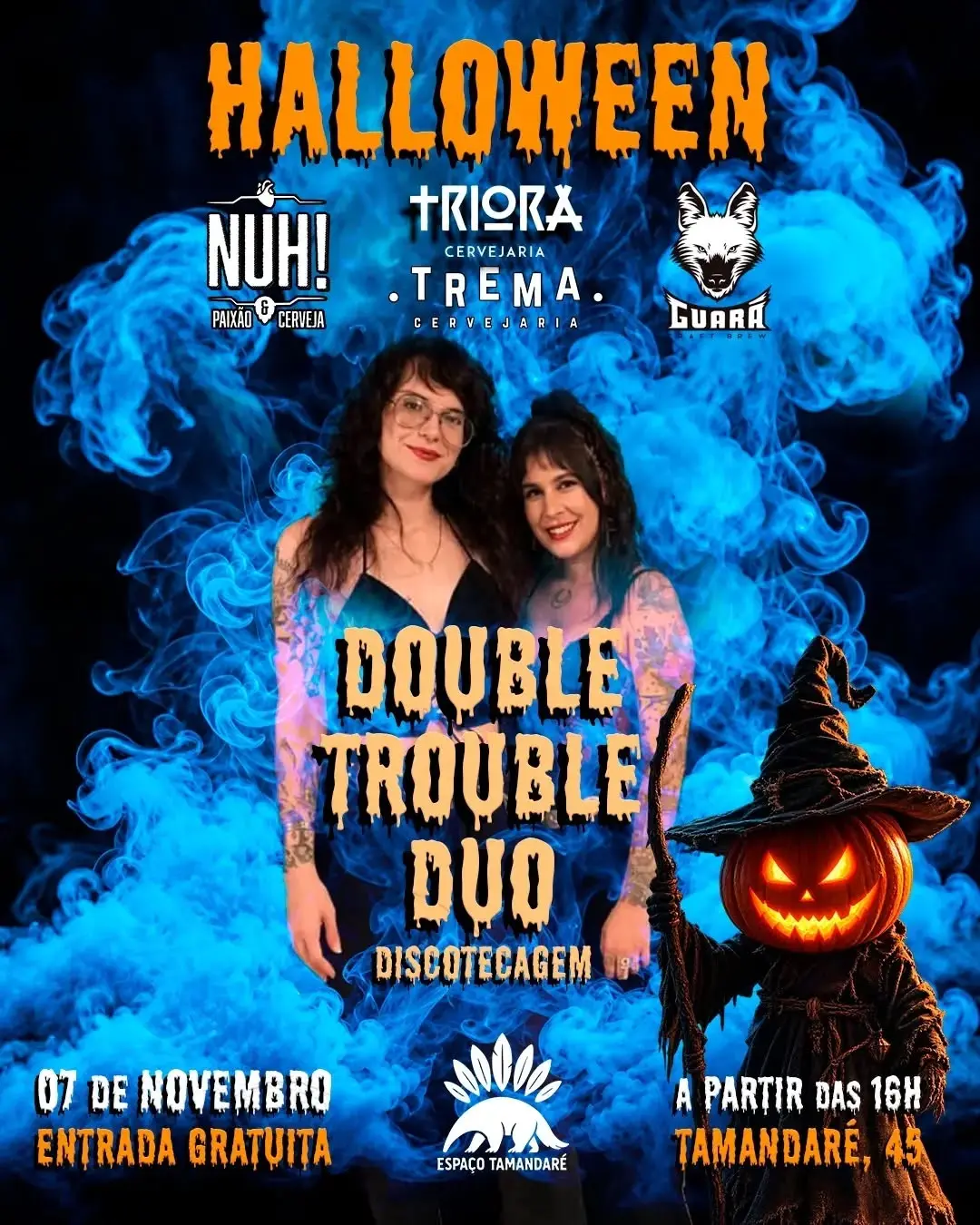 Flyer de Bad Double Troubled Dolls