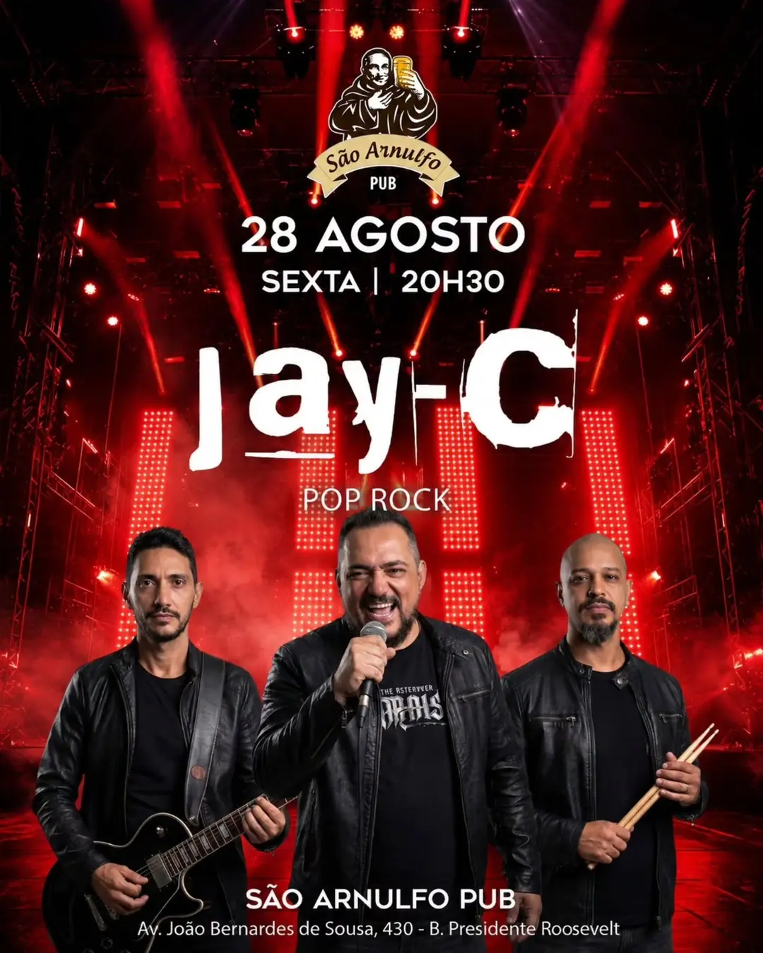 Flyer de Banda Jay-C