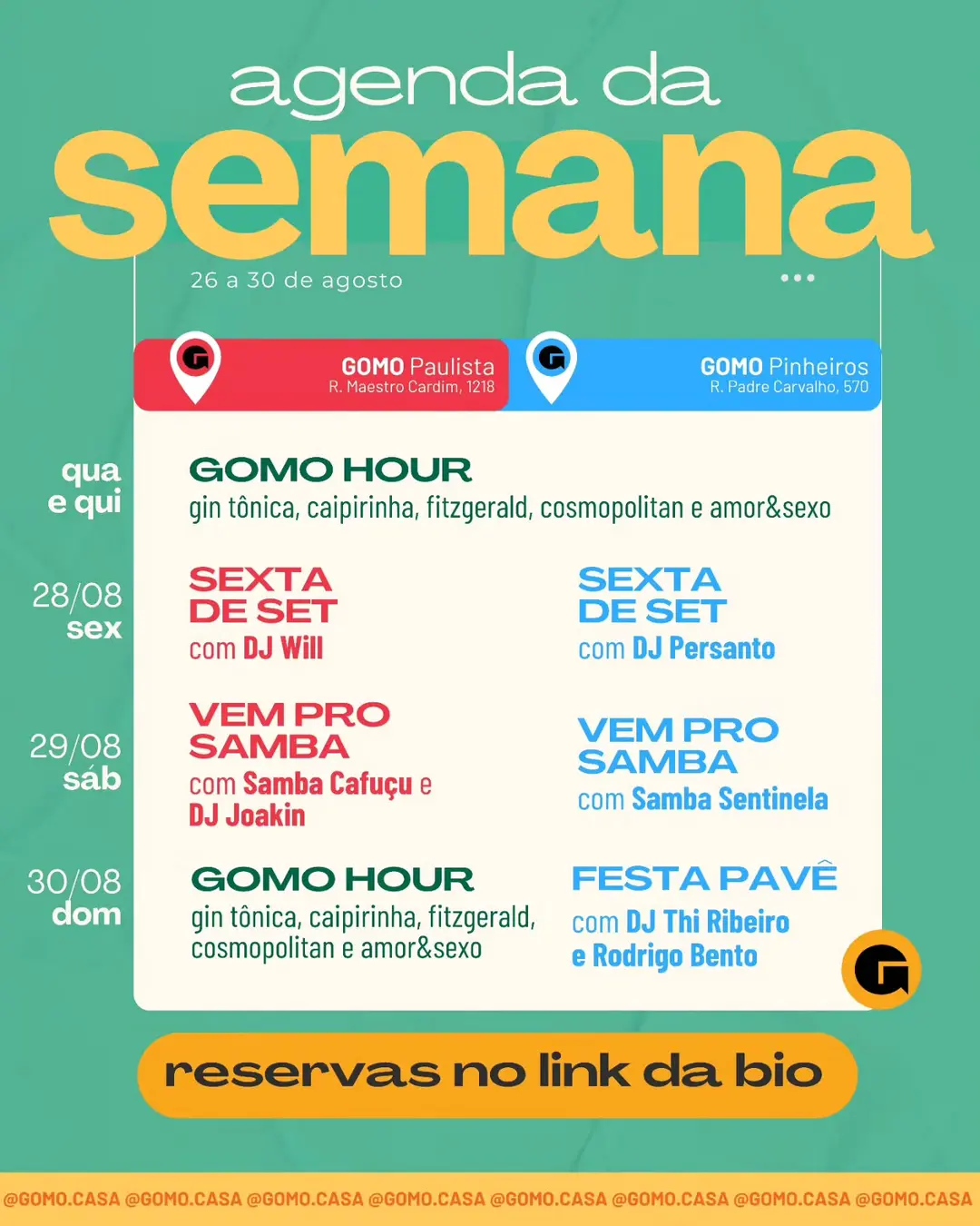 Flyer de Will e Persanto