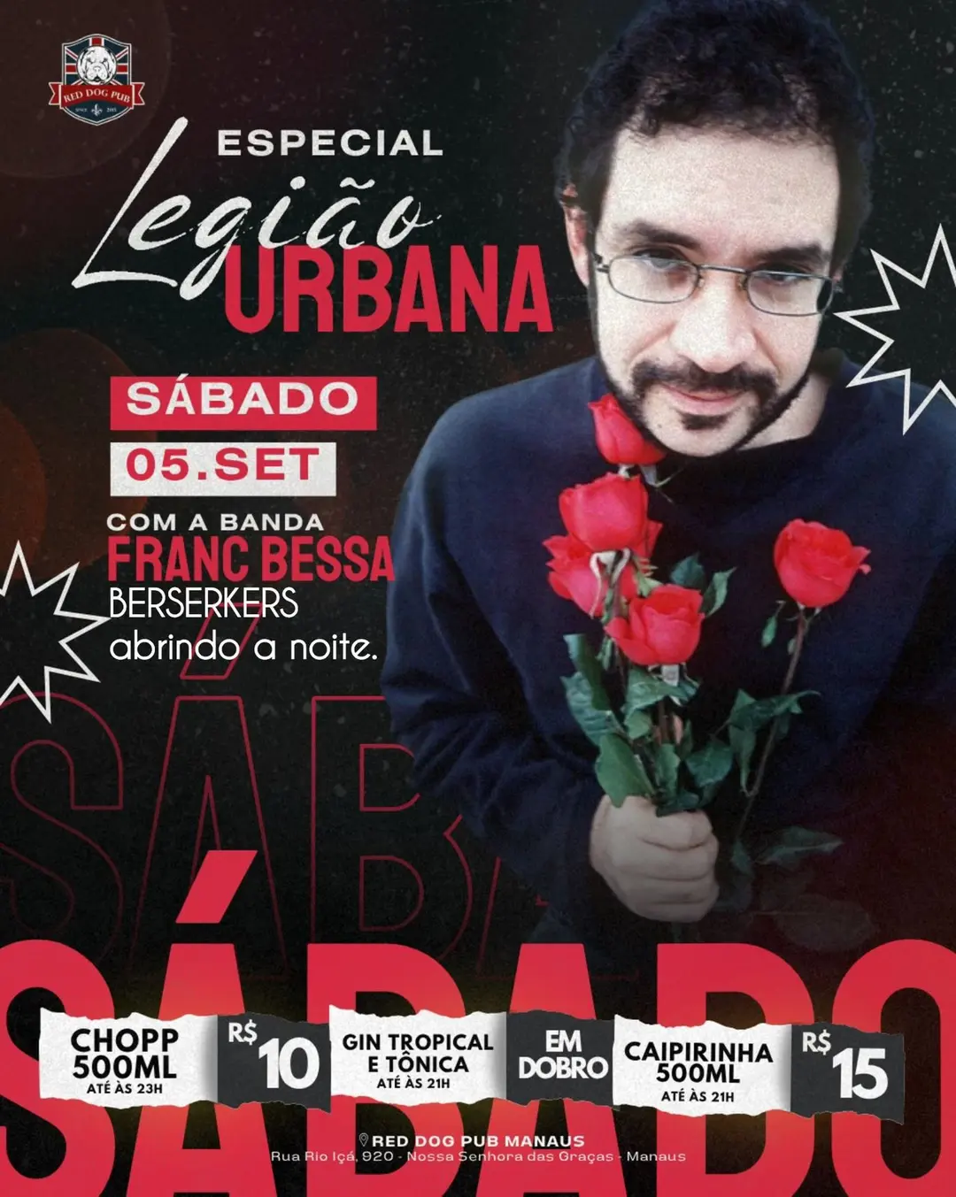 Flyer de Franc Bessa Berserkers