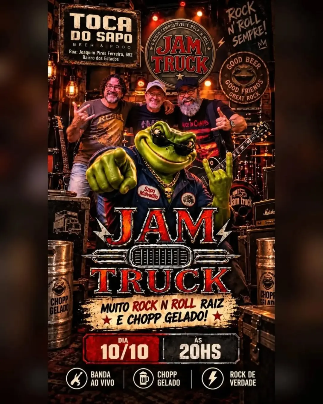 Flyer de Jam Truck