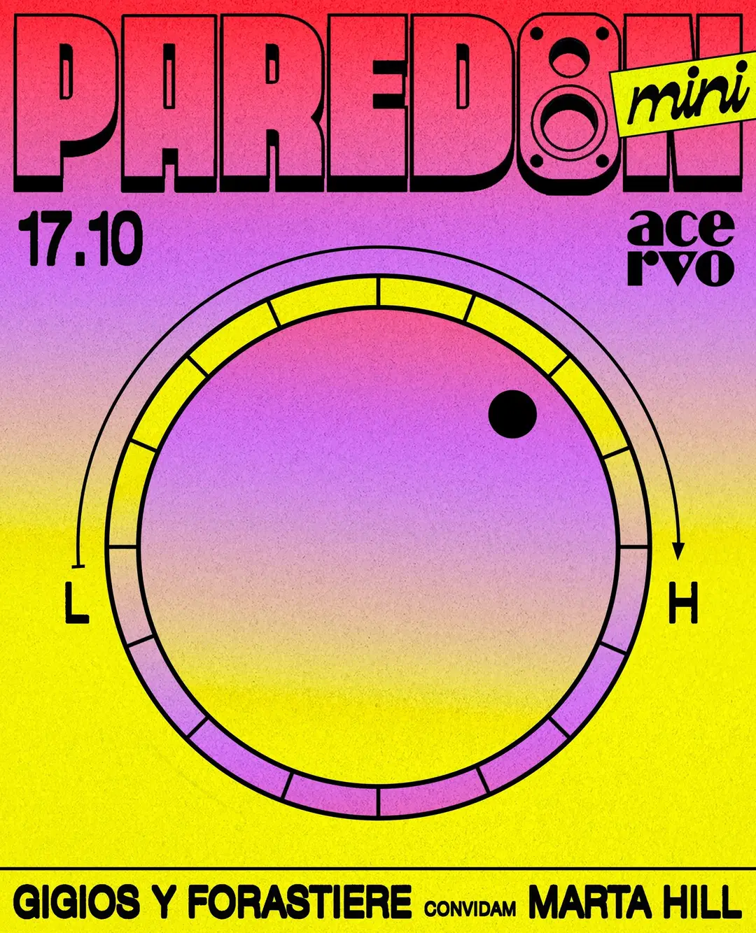 Flyer de Paredon, PAREDON MINI e MARTA HILL