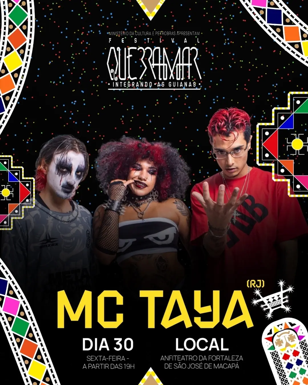 Flyer de Mc Taya